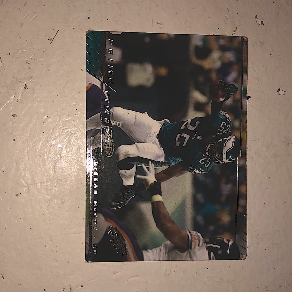 Collectible Eagles card